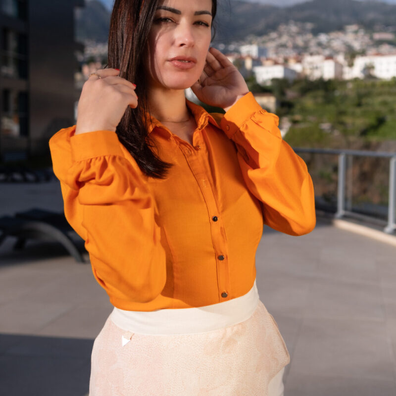 Camisa naranja